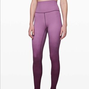Align legging 28” purple gradient